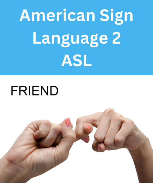 American sign language